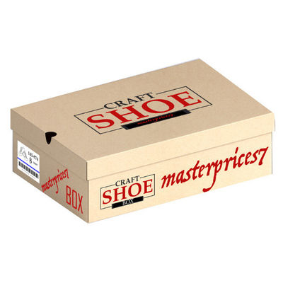 Caixas de sapatos de cartão corrugado personalizadas com logotipo embalagem caixas de envio acabamento de superfície fosco para guarda-chuva