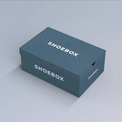 Caixas de sapatos de cartão corrugado personalizadas com logotipo embalagem caixas de envio acabamento de superfície fosco para guarda-chuva