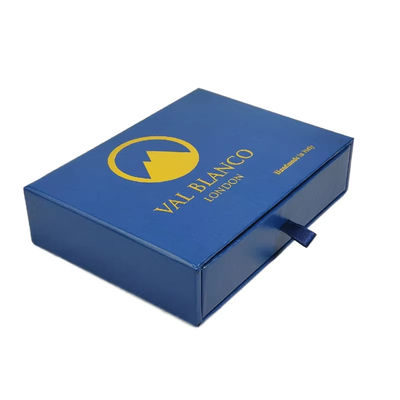 Forma personalizada 8x8 Caixa de presente de gaveta de pequeno deslizamento Caixa deslizante de papel de arte de jóias com alça de 2 mm de espessura