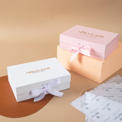 Fita Única para Meias de Pequenas Empresas Caixa de Presente de Natal de Cartão de Luxo Personalizada com Fechamento Magnético e Laminação UV
