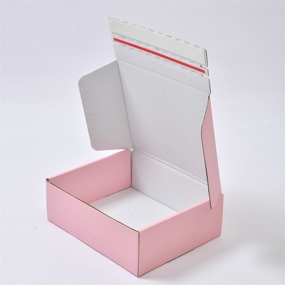 Caixa de Papelão Ondulado Impressa CMYK / PANTONE para Envio de Produtos de Cuidados com a Pele, Presente de Design de Luxo Personalizado