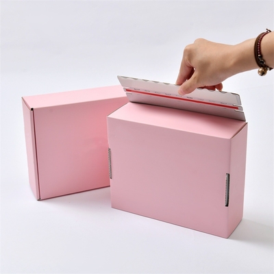 Caixa de Papelão Ondulado Impressa CMYK / PANTONE para Envio de Produtos de Cuidados com a Pele, Presente de Design de Luxo Personalizado