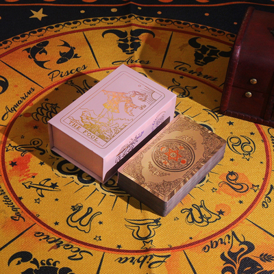 Caixas de Luxo Personalizadas de Cartão Rígido para Tarot com Fecho Magnético em Forma de Livro Decorativo, Caixa de Lembrancinhas Falso Livro