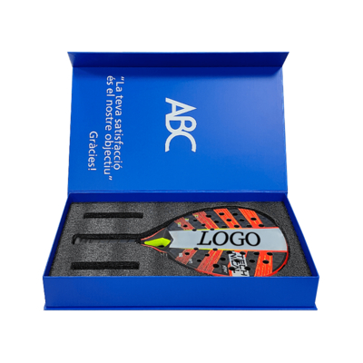 Caixa de presente com fecho magnético de cartão reciclável de tamanho personalizado Papel rígido duro Apresentação magnética Embalagem Caixa magnética dobrável de luxo para artigos desportivos