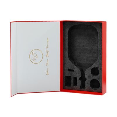 Embalagens por atacado de caixas magnéticas grandes personalizadas impressas para raquetes de badminton e padel Caixas de presente grandes com impressão de logotipo