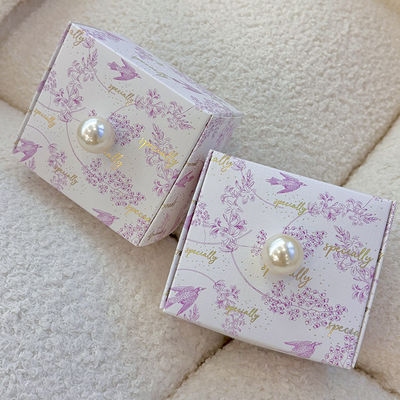 Caixa de Joias e Relógios Personalizada de Luxo Coffret Bijoux Embalagem Elegante para Anéis Colares e Relógios