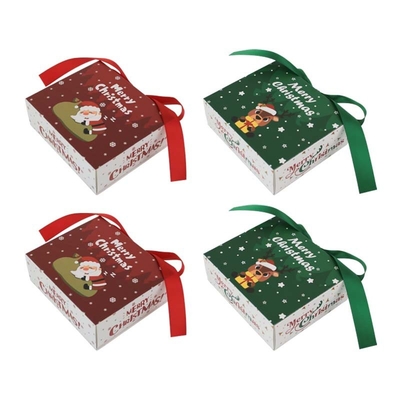 Caixa de Presente de Natal Personalizada 2025 Embalagem de Férias para Presentes Corporativos Decorações Festivas