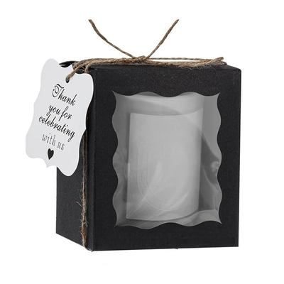 Caixa de presente de velas de luxo elegante personalizada Caixa de embalagem de velas impressas para velas de alta qualidade