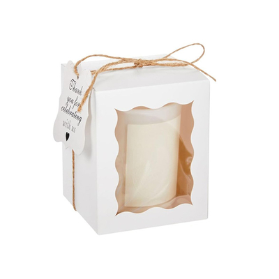 Caixa de presente de velas de luxo elegante personalizada Caixa de embalagem de velas impressas para velas de alta qualidade