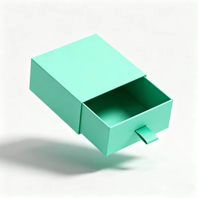 Caixa de Embalagem de Presente de Papelão Branco com Gaveta Quadrada de Luxo para Joias por Atacado