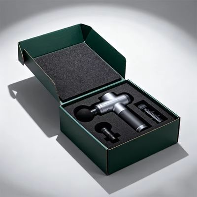 Caixa de envio para embalagem de equipamentos esportivos reciclados de luxo com logotipo e impressão em cores personalizadas por atacado