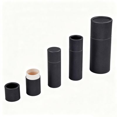 Tubo de Papel Cilindro Personalizado para Embalagem de Escova de Dentes, Óleo Essencial, Vela, Café, Chá, Papel Artesanal e Materiais de Cartão