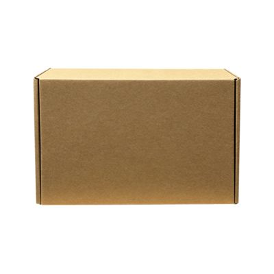Caixa de Embalagem de Presente Personalizada de Papelão Ondulado Kraft para 6 Unidades para Lata de Vela Perfumada de 2 Oz com Impressão de Folha de Ouro e Laminação Fosca