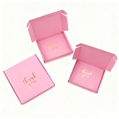 Embalagem de presente biodegradável reciclável ondulada para sapatos, roupas, esponja, correio e envio