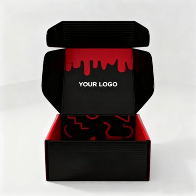 Caixas de sapatos femininos de luxo personalizadas com logotipo, embalagem postal ecológica, cartão canelado para sapatos ou roupas