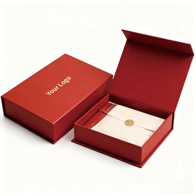 Customizable Recyclable Varnished Cardboard Rigid Packaging Paper Boxes Magnetic Gift Box For Cosmetics