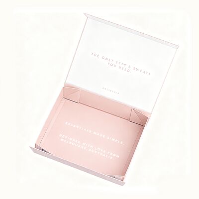 High End Luxury Clothing Package Customized Eco Friendly Magnetic Folding Gift Paper Boxes For Underwear