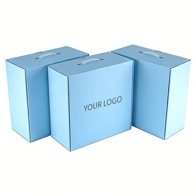 Caixas de chapéu personalizadas com logotipo Eco-friendly Revestido rígido Luxury Cartão de Envio Caixas de papel embalagem para bonés