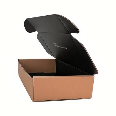 Caixa de presente dobrável de papelão laminado brilhante, personalizada, ecológica, com logotipo para embalagem de marca