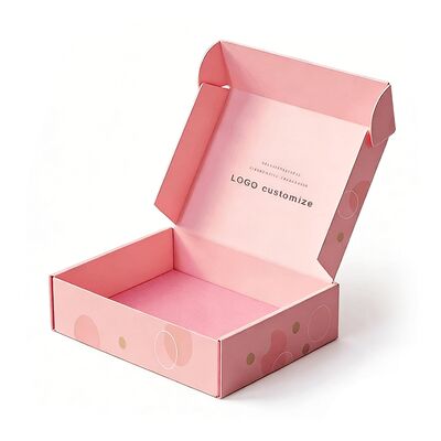 Caixas de embalagem de papel para cosméticos e perfumes com impressão de logotipo personalizado, ecologicamente corretas, caixas de envio de papelão ondulado