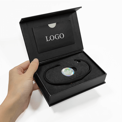 Caixa de embalagem de apresentação magnética de luxo com logotipo personalizado para marcas premium