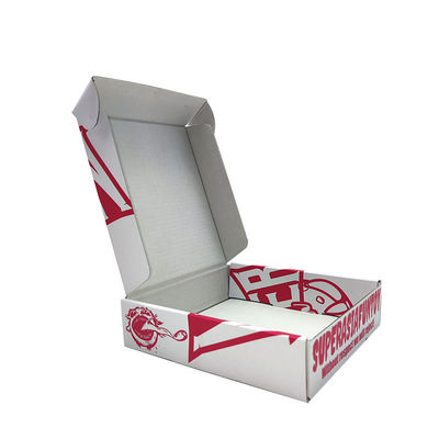 Tamanho personalizado Flat Package Mailer Box Três camadas de roupas íntimas onduladas