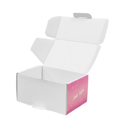 Embalagens de papel impresso personalizadas Caixas corrugadas para roupas e velas