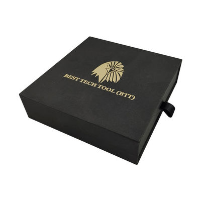 Elegante caixa de embalagem de gaveta reciclada caixa de presente de embalagem de papel de luxo