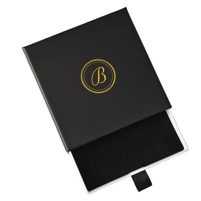 Caixa de presente de luxo com logotipo personalizado de jóias para itens de embalagem Tipo de papel de cartão ondulado