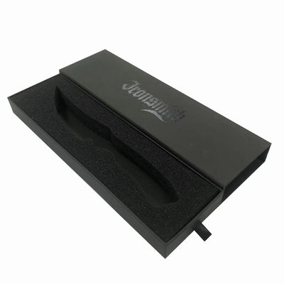 Estilo pendurado Necktie Bow Tie Scarf embalagem cartão caixa de gaveta deslizante para você