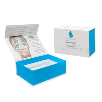 Solução de embalagem profissional Caixa de cartão impressa personalizada com fecho magnético