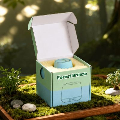 Customizado Customizado Luxo Colorido Pequeno Corrugado Caixa de Envio de Correio com logotipo para Cosméticos